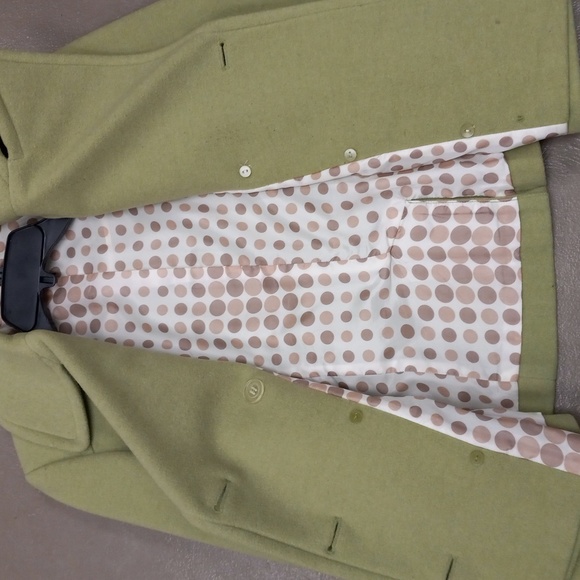 Black Rivet Sage Colored, Button Down, Pea Coat - Picture 10 of 15